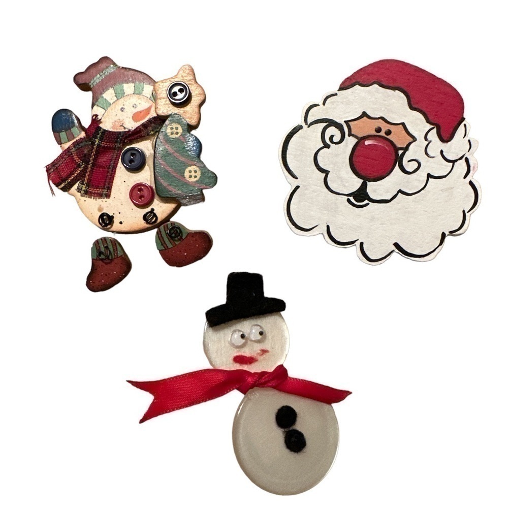 Christmas Pins Three